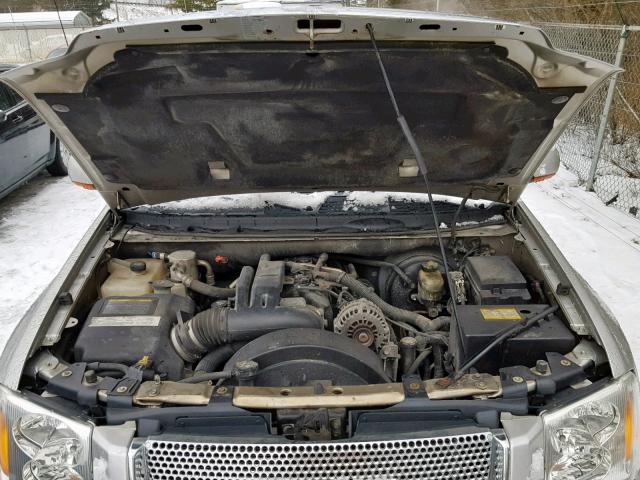 1GKET63M252382739 - 2005 GMC ENVOY DENA SILVER photo 7