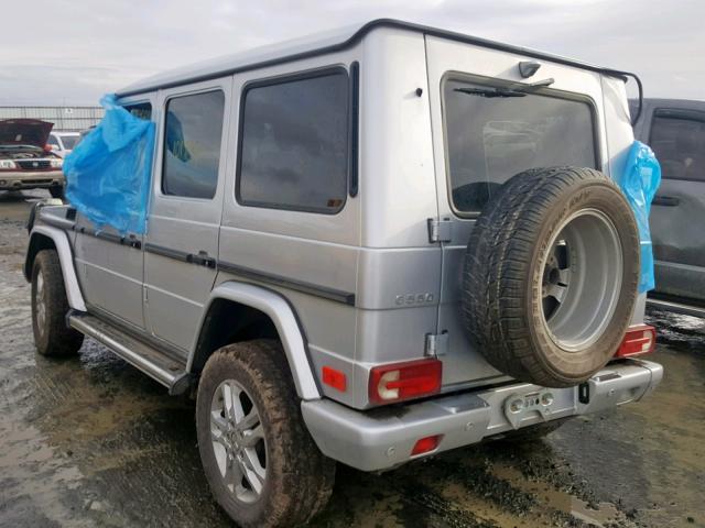 WDCYC3HF8EX215042 - 2014 MERCEDES-BENZ G 550 GRAY photo 3