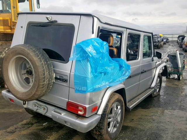 WDCYC3HF8EX215042 - 2014 MERCEDES-BENZ G 550 GRAY photo 4