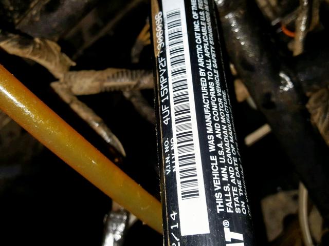 4UF15MPV2FT306096 - 2015 ARCTIC CAT WILDCAT TR GREEN photo 10