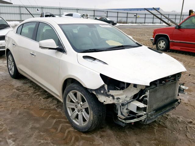 1G4GC5ED0BF277368 - 2011 BUICK LACROSSE C WHITE photo 1