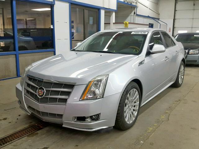 1G6DS5EV5A0134827 - 2010 CADILLAC CTS PREMIU SILVER photo 2