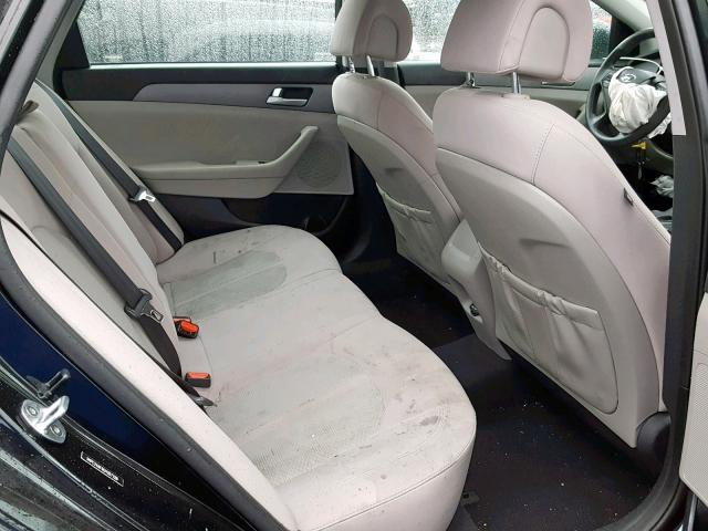 5NPE24AF9GH357328 - 2016 HYUNDAI SONATA SE შავი ფოტო 6