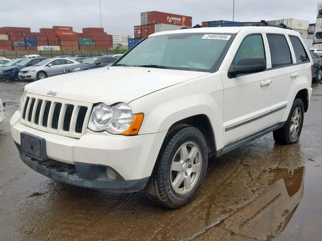 1J4PS4GK3AC121610 - 2010 JEEP GRAND CHER WHITE photo 2