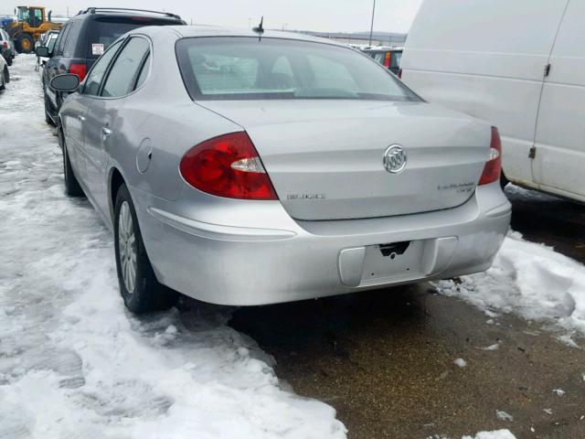 2G4WE587271113193 - 2007 BUICK LACROSSE C SILVER photo 3