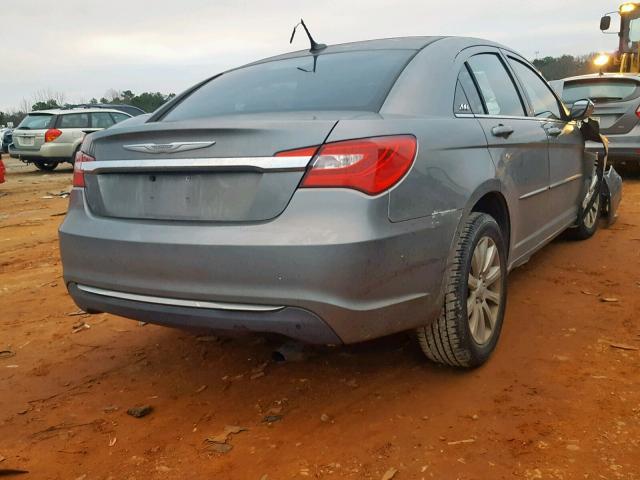 1C3CCBBB5CN248271 - 2012 CHRYSLER 200 TOURIN GRAY photo 4