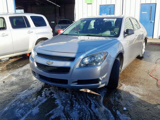 1G1ZB5E18BF221645 - 2011 CHEVROLET MALIBU LS SILVER photo 2