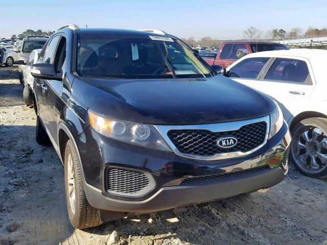 5XYKT4A29BG064946 - 2011 KIA SORENTO BA BLACK photo 1