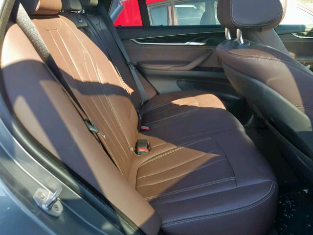 5UXKR2C50J0X09223 - 2018 BMW X5 SDRIVE3 ნაცრისფერი ფოტო 6