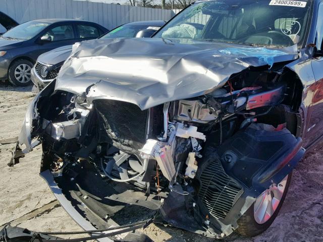 5UXKR2C50J0X09223 - 2018 BMW X5 SDRIVE3 ნაცრისფერი ფოტო 9