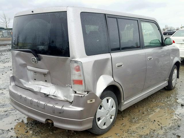JTLKT334554028350 - 2005 TOYOTA SCION XB Күміс фото 4