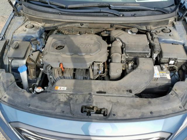 5NPE34AF6HH442867 - 2017 HYUNDAI SONATA SPO TEAL photo 7