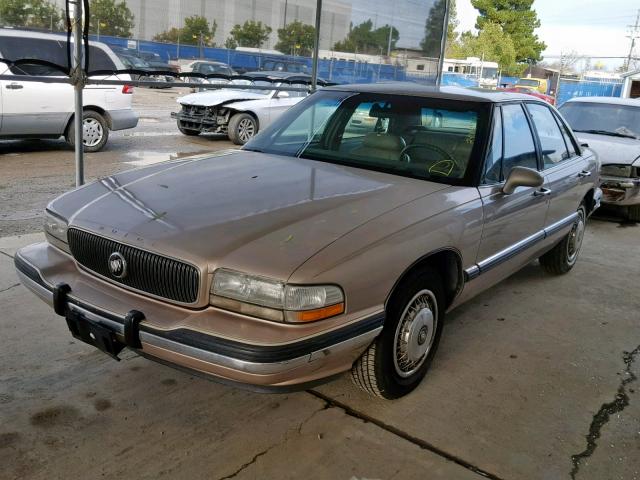 1G4HP52L1RH477808 - 1994 BUICK LESABRE CU BROWN photo 2