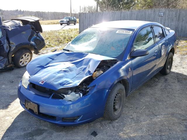1G8AN12F85Z179219 - 2005 SATURN ION LEVEL BLUE photo 2
