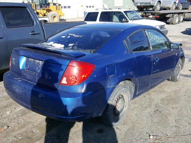 1G8AN12F85Z179219 - 2005 SATURN ION LEVEL BLUE photo 4