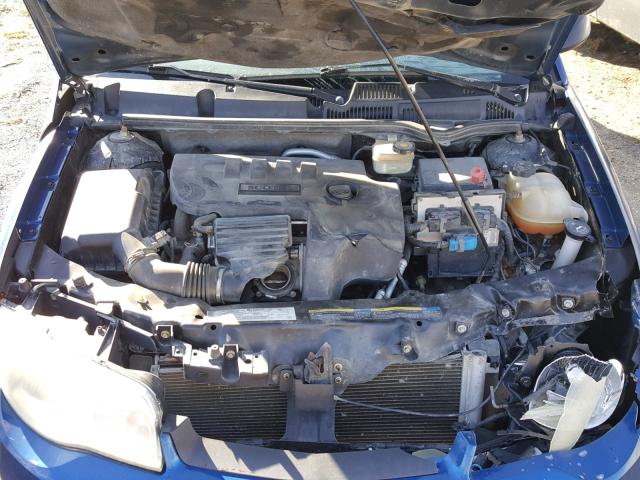 1G8AN12F85Z179219 - 2005 SATURN ION LEVEL BLUE photo 7