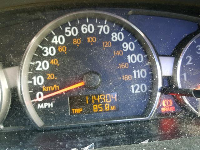 1G8AN12F85Z179219 - 2005 SATURN ION LEVEL BLUE photo 8