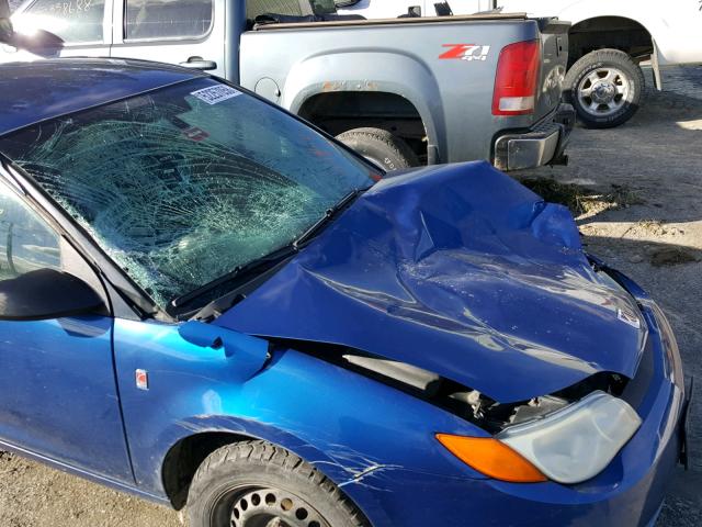 1G8AN12F85Z179219 - 2005 SATURN ION LEVEL BLUE photo 9