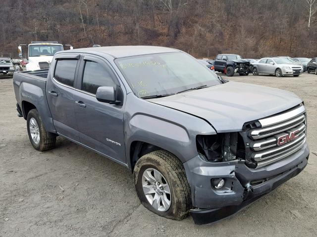 1GTG5CEN6J1134013 - 2018 GMC CANYON SLE GRAY photo 1