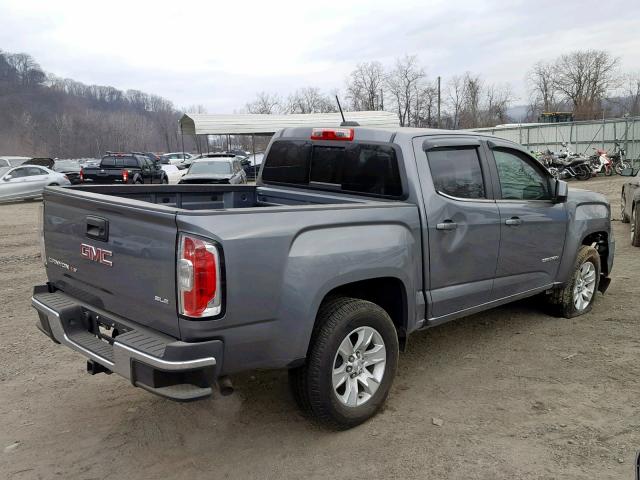 1GTG5CEN6J1134013 - 2018 GMC CANYON SLE GRAY photo 4