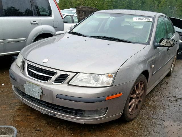 YS3FD49Y651044528 - 2005 SAAB 9-3 ARC CHARCOAL photo 2