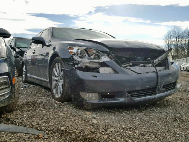 JTHGL5EF7A5040157 - 2010 LEXUS LS 460L GRAY photo 1