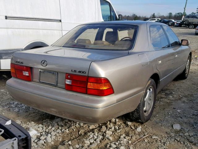 JT8BH28F3Y0179960 - 2000 LEXUS LS 400 GOLD photo 4