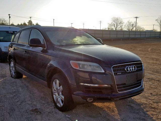 WA1AV74L47D018596 - 2007 AUDI Q7 4.2 QUA BLACK photo 1