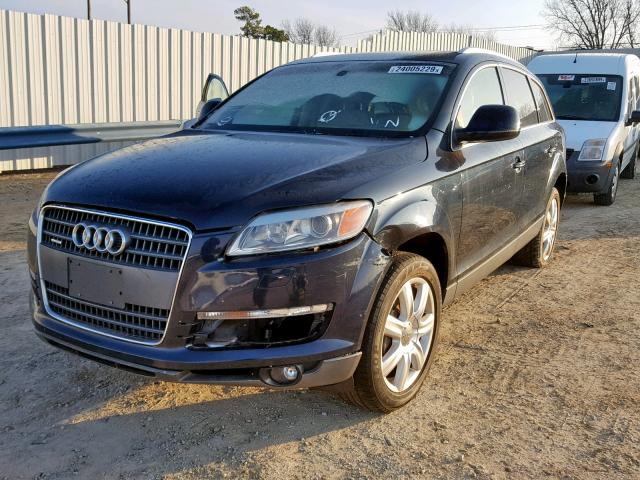 WA1AV74L47D018596 - 2007 AUDI Q7 4.2 QUA BLACK photo 2