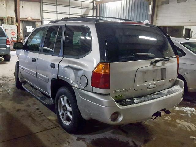 1GKDT13S942445525 - 2004 GMC ENVOY GRAY photo 3