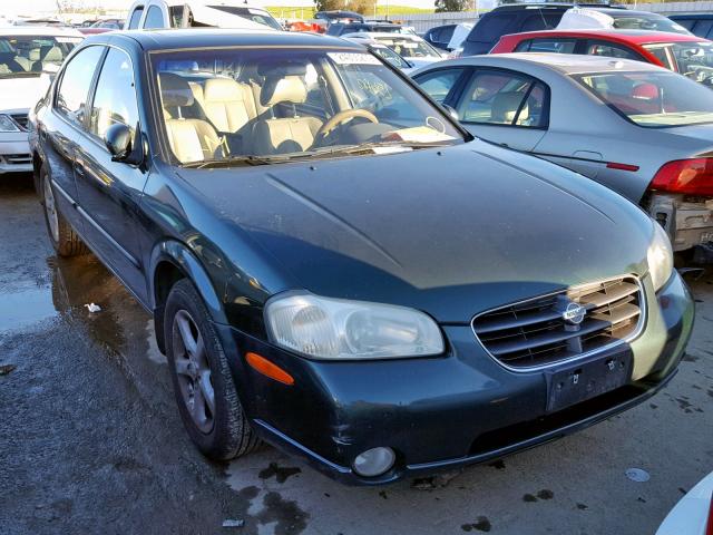 JN1CA31D2YT541027 - 2000 NISSAN MAXIMA GLE Зеленый фото 1