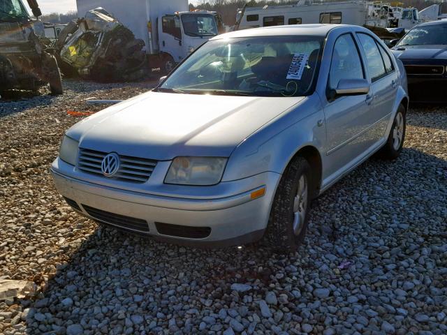 3VWSK69M25M060293 - 2005 VOLKSWAGEN JETTA GLS SILVER photo 2