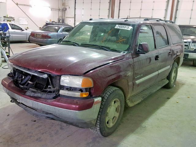 1GKFK16Z34J240177 - 2004 GMC YUKON XL K MAROON photo 2