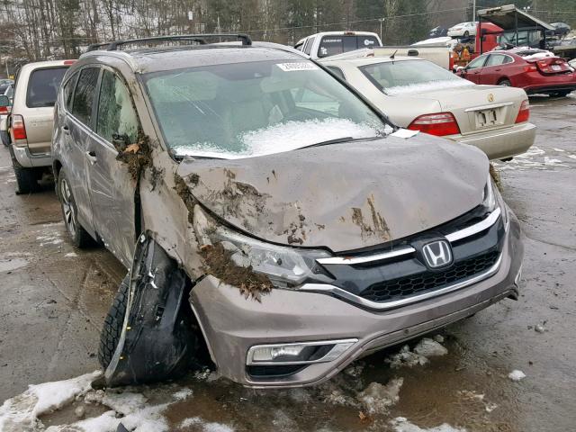 5J6RM4H99GL103006 - 2016 HONDA CR-V TOURI BROWN photo 1