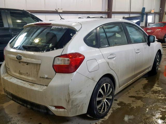 JF1GPAC63EH284920 - 2014 SUBARU IMPREZA PR WHITE photo 4