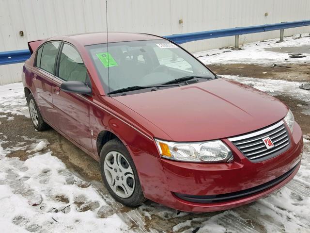 1G8AJ52F85Z180292 - 2005 SATURN ION LEVEL MAROON photo 1