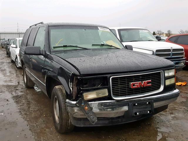 1GKEC13RXWJ716926 - 1998 GMC YUKON BLACK photo 1