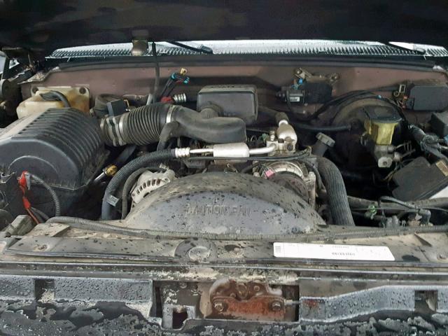 1GKEC13RXWJ716926 - 1998 GMC YUKON BLACK photo 7