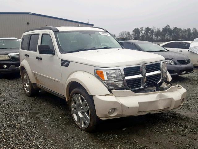 1D4PT2GK6AW141598 - 2010 DODGE NITRO SE WHITE photo 1