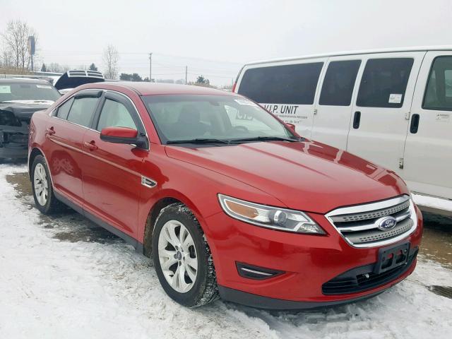 1FAHP2EW7CG106129 - 2012 FORD TAURUS SEL RED photo 1