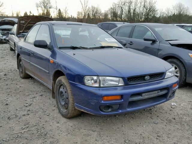 JF1GC4352YG504174 - 2000 SUBARU IMPREZA L BLUE photo 1