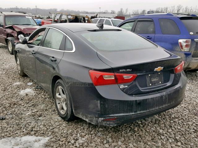 1G1ZB5ST0GF258329 - 2016 CHEVROLET MALIBU LS BLACK photo 3