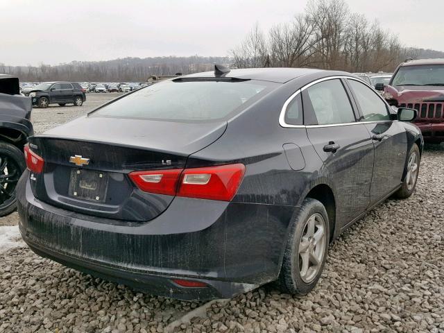 1G1ZB5ST0GF258329 - 2016 CHEVROLET MALIBU LS BLACK photo 4