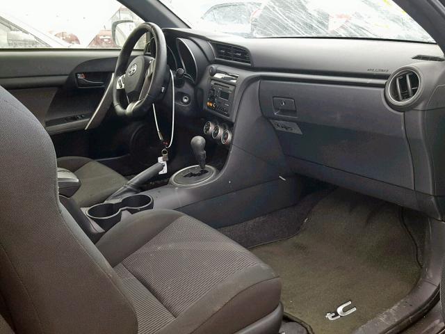 JTKJF5C76D3058877 - 2013 TOYOTA SCION TC GRAY photo 5