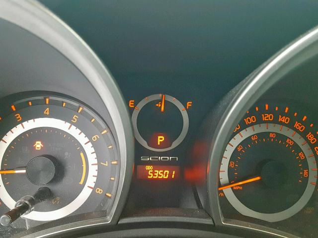JTKJF5C76D3058877 - 2013 TOYOTA SCION TC GRAY photo 8
