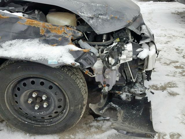 JTKJF5C76D3058877 - 2013 TOYOTA SCION TC GRAY photo 9