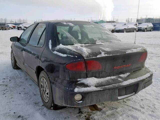 1G2JB524717422825 - 2001 PONTIAC SUNFIRE SE BLACK photo 3