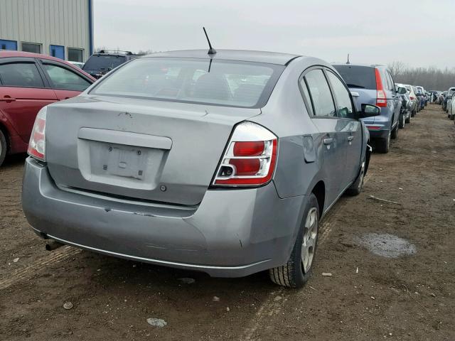 3N1AB61E87L627671 - 2007 NISSAN SENTRA 2.0 SILVER photo 4