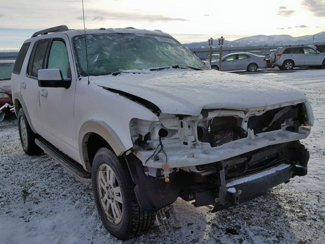 1FMEU7EE3AUA79712 - 2010 FORD EXPLORER E WHITE photo 1