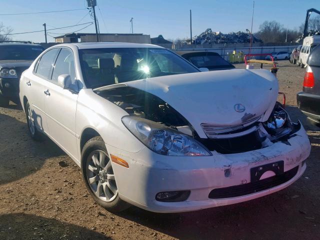 JTHBA30GX45044132 - 2004 LEXUS ES 330 WHITE photo 1